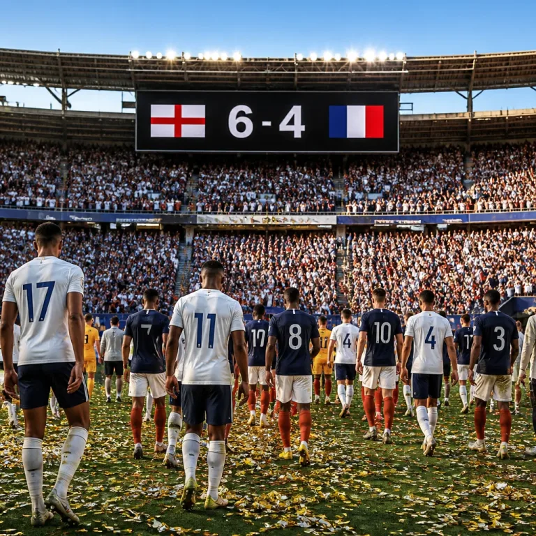 Mondial 2026: l’Angleterre renverse la petite finale face aux Bleus dans un 6-4 historique